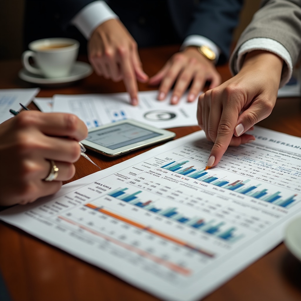 Exchange rate charts comparing different services